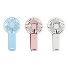 Handheld  Fan Portable USB Desk Fan 3 Speeds Adjustable Small Cooling Fan for Travel, Commute, , Office Dropship