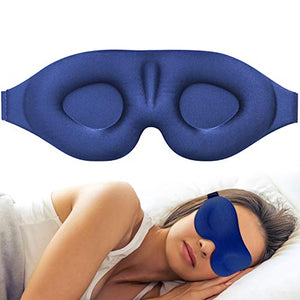 Eye mask for Sleeping 3D Contoured Cup Blindfold Concave Molded Night Sleep Mask Block Out Light with women men