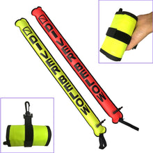 110cm Scuba Diving Surface Marker Buoy SMB Signal Tube Safety Sausage SMB Gear for Underwater Spearfishing Snorkeling Diver