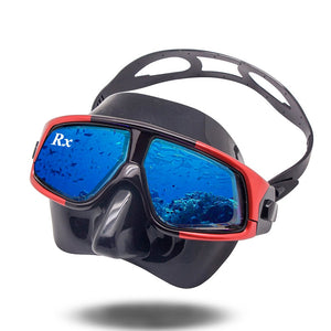 Rx Prescription Corrective Optical Diving Gear Kit Hyperopia Myopia Snorkel Set Dry Top Scuba Mask Wide Vision Anti-Fog UV400