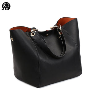 Luxury brand Big Size Vintage PU Tote Handbag Women's Casual Large Capacity Shoulder Bag Girl Retro Travel Bolsa 12 colors