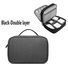 TUUTH Travel Digital Cable Storage Bag Mobile Power Organizer Bag Electronics Accessories Bag Case for earphones