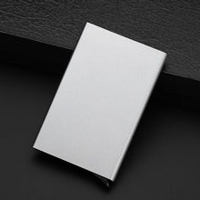 Credit Card Holder Men Slim Anti Protect Travel ID Cardholder Women Rfid Wallet Metal Case Porte Carte