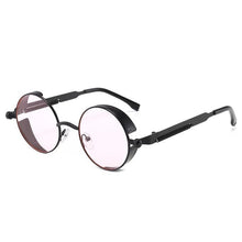 Men And Women Classic Steampunk Sunglasses Men And Women Sunglasses Luxury Brand Retro Round Sunglasses Metal Glasses Retro