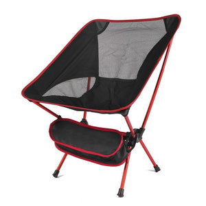 Portable Ultralight Folding Chair Superhar Camping Beach Chair High Load Aluminiu Fishing Hiking Picnic BBQ Seat Outdoor Tools