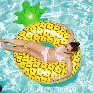 Pineapple Inflatable Swimming Pool Swimming Ring Giant Swimming Pool Floating Toy Ring Beach Party Inflatable Adult Child