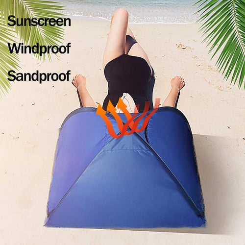 Sun Shelter Camping Beach Sun Shelters,Instant Shade Canopy Head PopUp Canopy Automatic Shade Tent Accessories